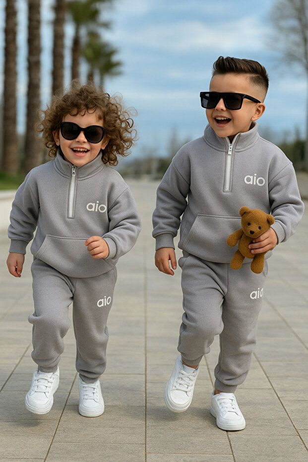 Unisex Fleece Kids Tracksuit Set 4 16 Years