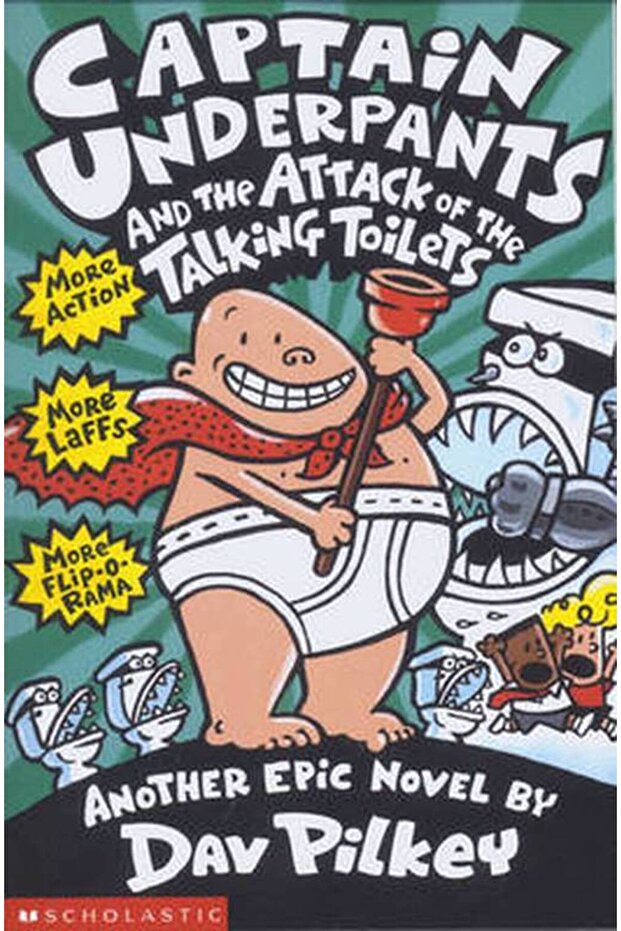 Talking Toilest (Full Color) - Captain Underpants 2