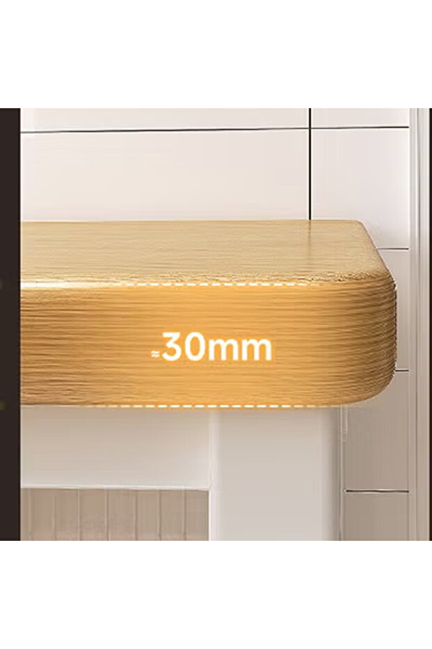 رف مطبخ سلة خضراوات متعددة الوظائف طاولة تقطيع خضراوات - 4