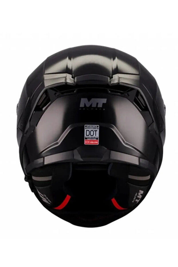 Kask Mt Thunder 4 Sv Solıd A1 Parlak Şeffaf Vizör - 5