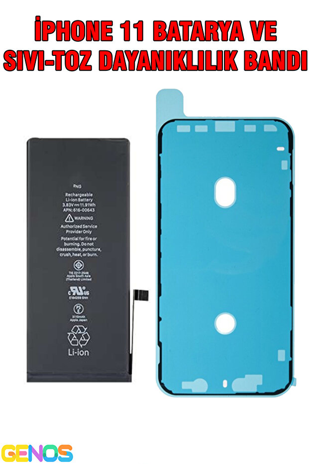 Apple Iphone 11 Batarya - 3110 Mah - 1