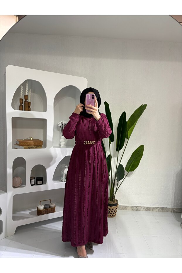 TESETTÜR BOYDAN ELBİSE - 2