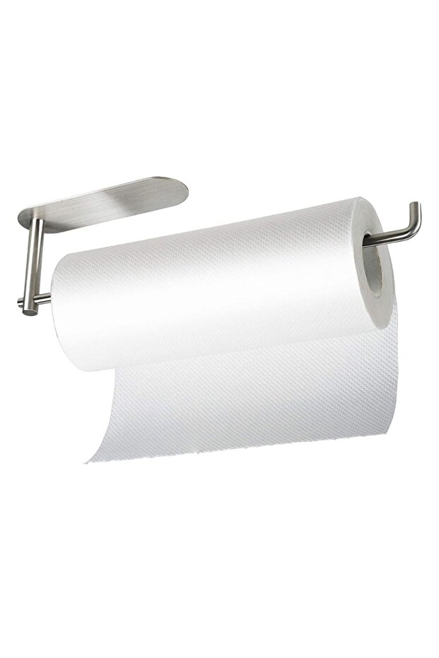 Stainless Steel Paper Roll Towel Rack/Towel Holder - Adhesive System - Inox - Model: Be