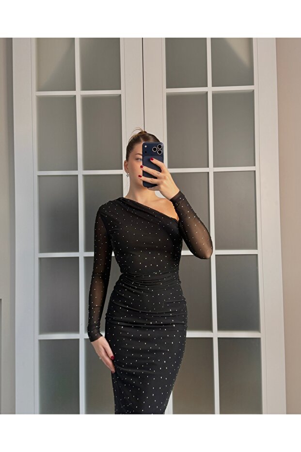 Midnight Glow Elbise - 2