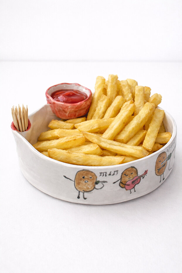 Seramik Cips Kasesi - 1