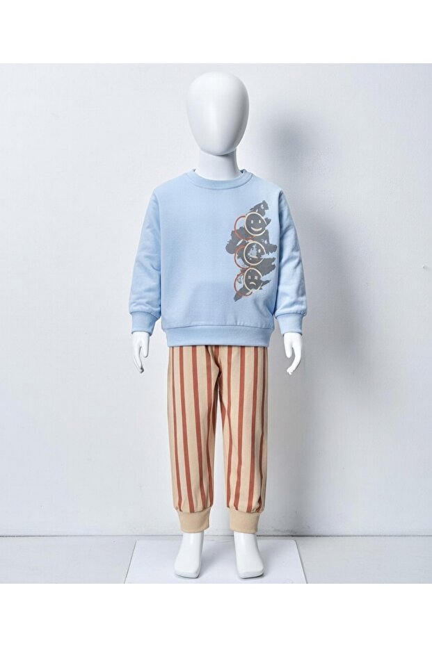 طقم بدلة رياضية بخيطين - 2