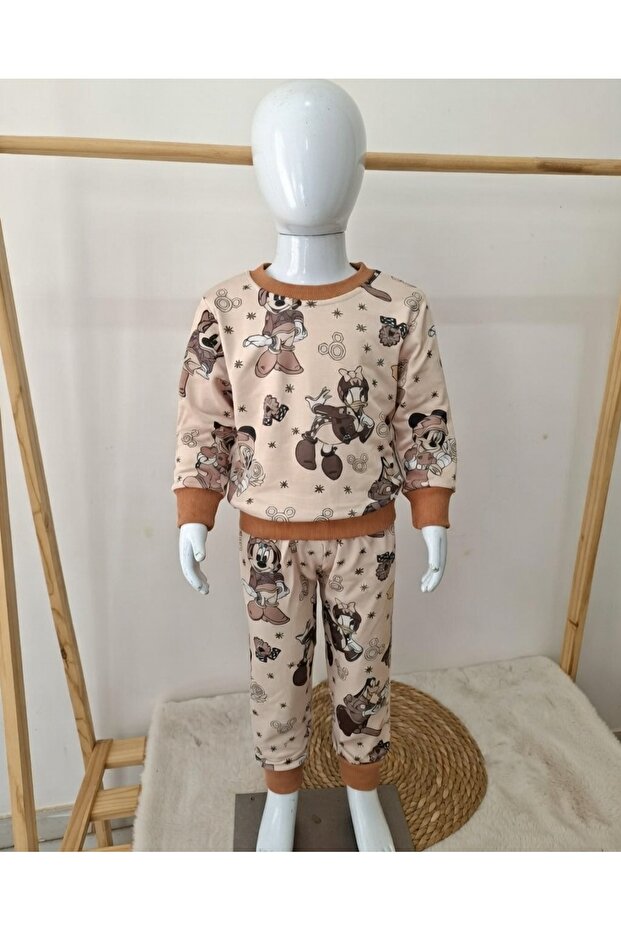 طقم بدلة رياضية بخيطين - 3