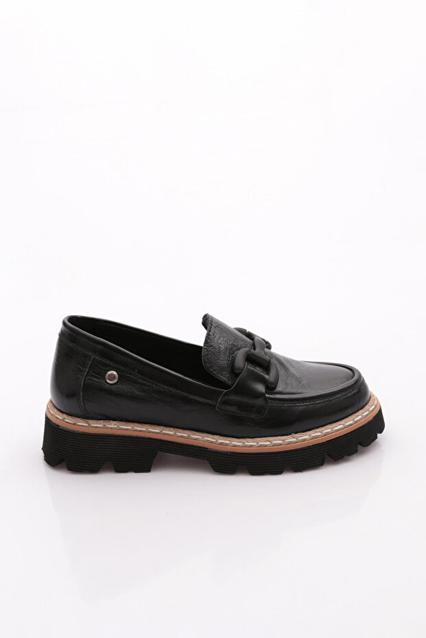 D25Ya-3770 Women's Leather Casual Shoes