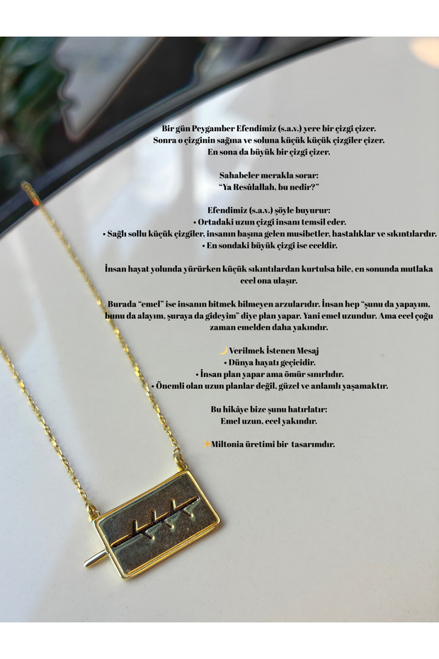 Emel ile Ecel 925s Gümüş Kolye - 4