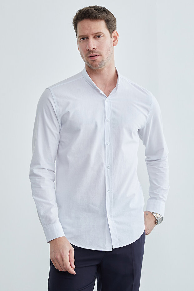 Basic Buttoned Shirt - 7