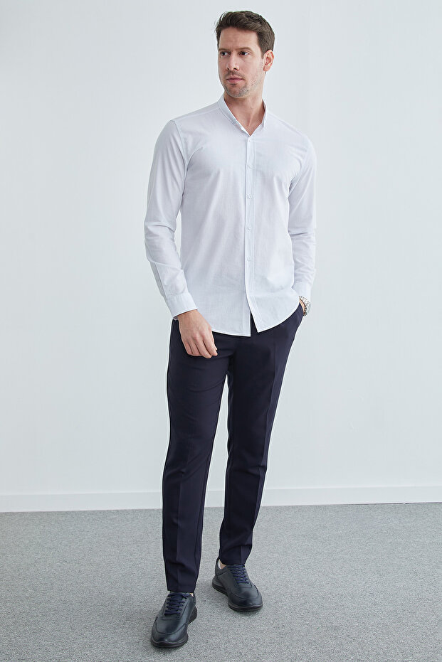 Basic Buttoned Shirt - 3