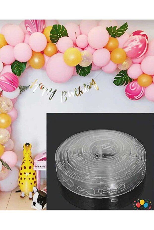 Balloon Chain Apparatus 5 Meters | Practical Balloon Strip for Party and Decoration