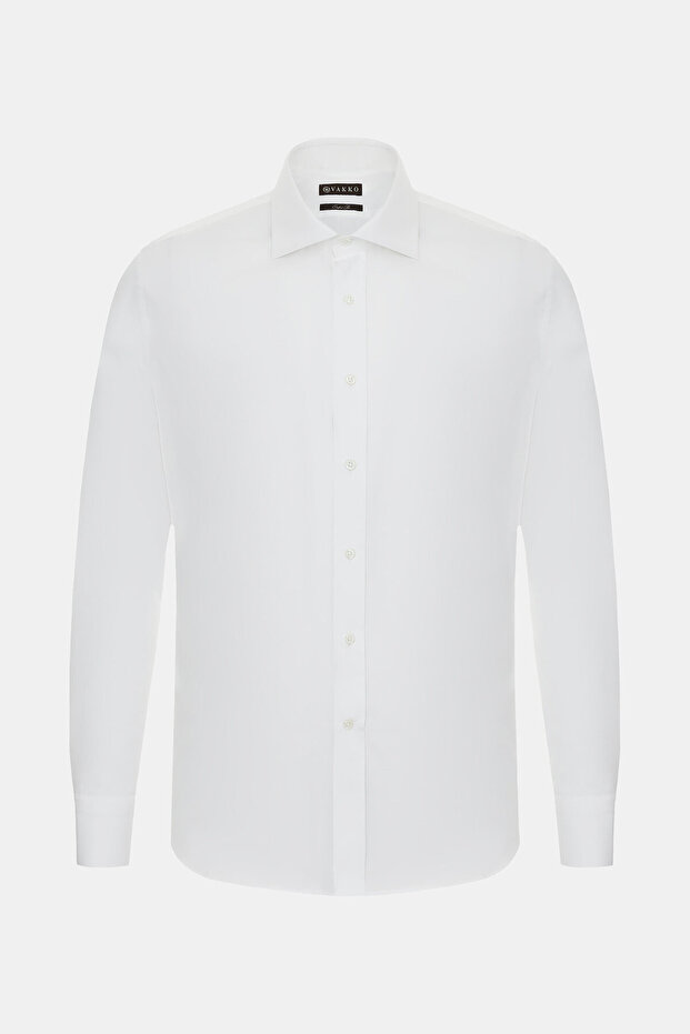 POPLİN KLASİK GÖMLEK - 1