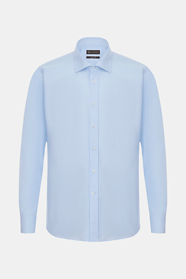 POPLİN KLASİK GÖMLEK - 1