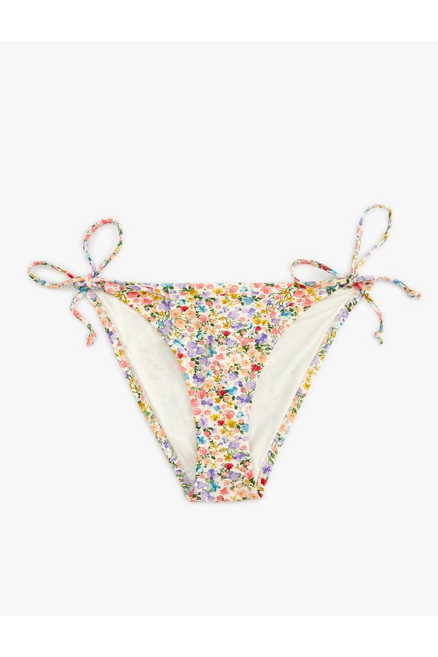 X Sibil Çetinkaya - Floral Drawstring Bikini Bottom