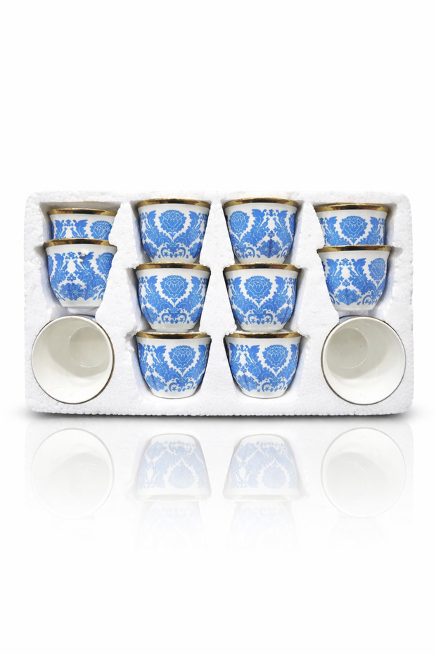 فناجيل الطير ازرق كبير - 1