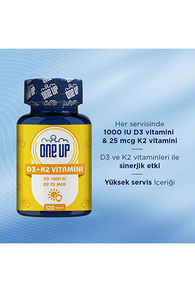 D3 + K2 Vitamini 120 Tablet - AROMASIZ - 2