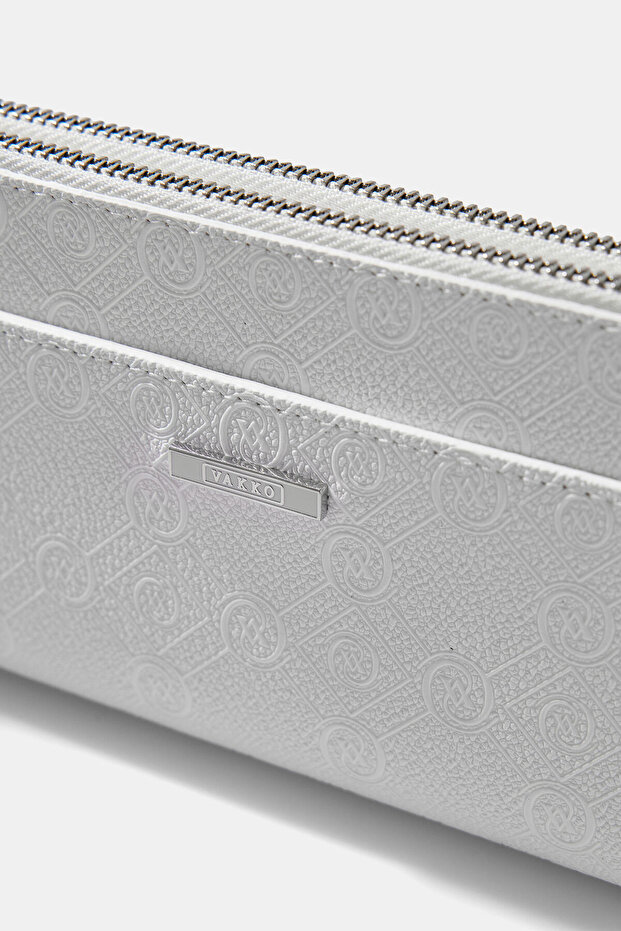BEYAZ MONOGRAM CÜZDAN - 6