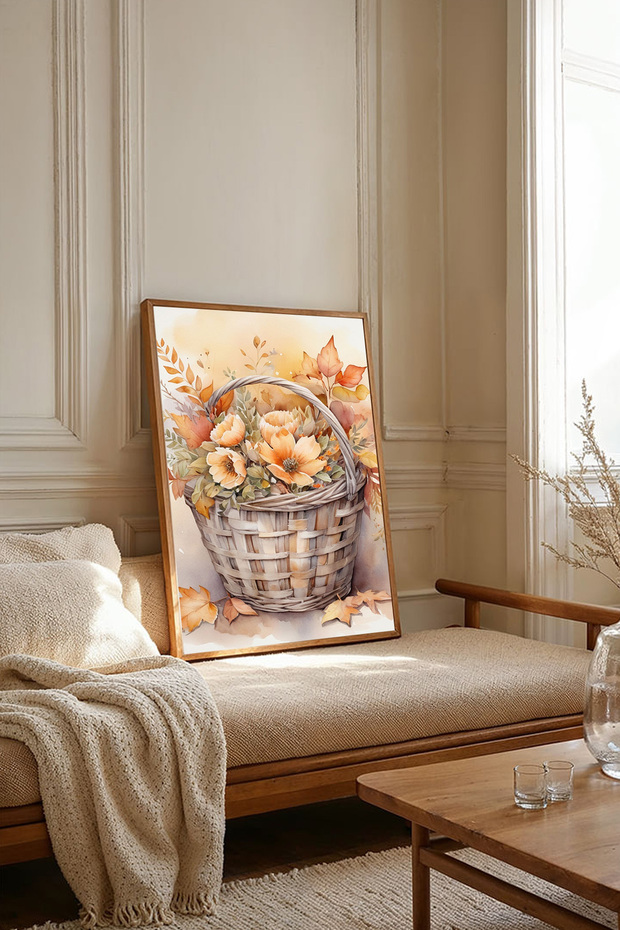 One Piece Wooden Framed Painting Tk3120