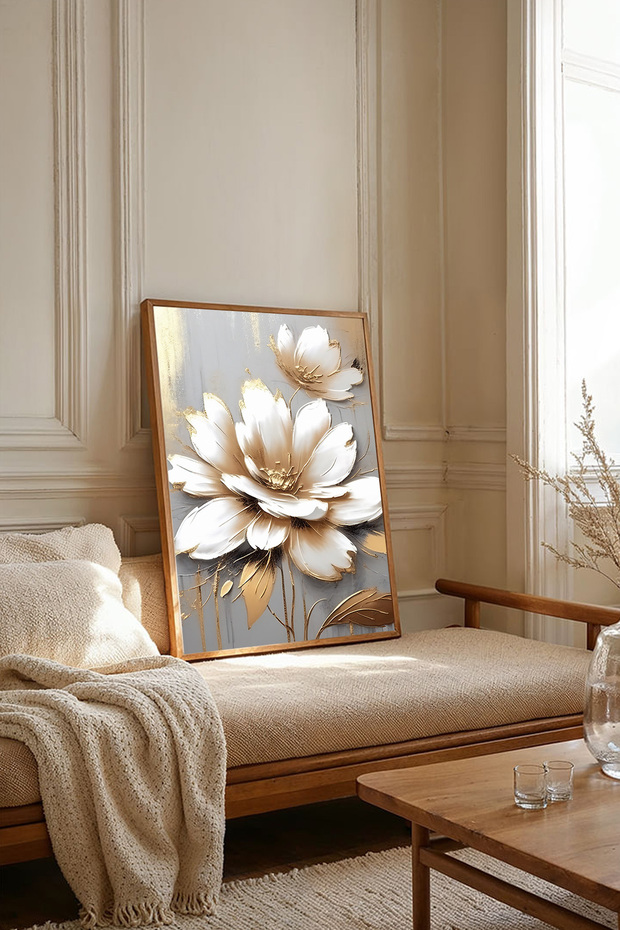 One Piece Wooden Framed Painting Tk3156