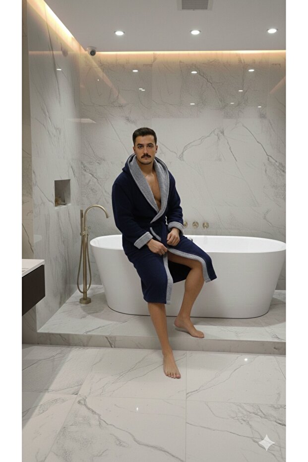 Plus Size Bathrobe - 1