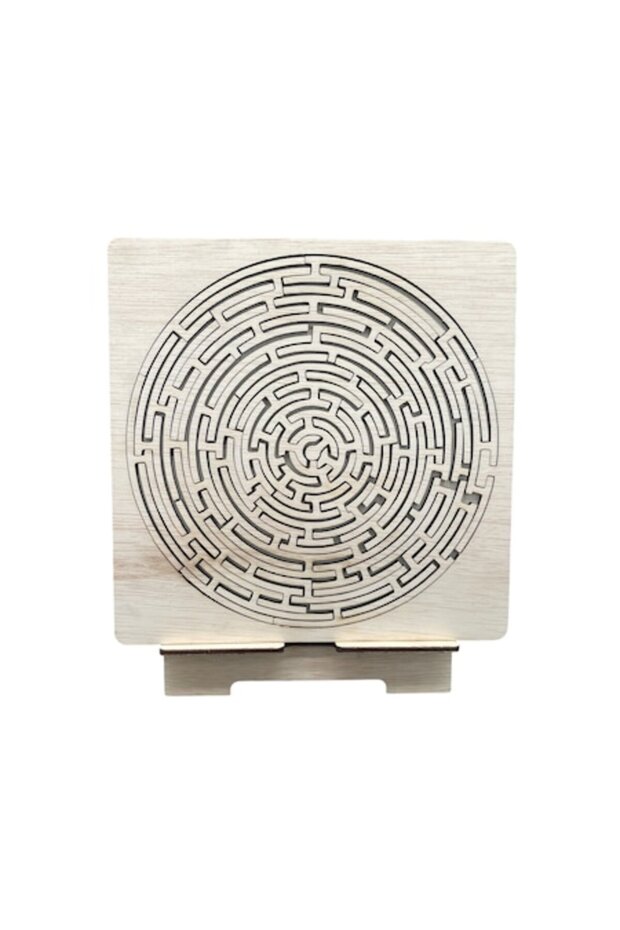 Puzzle labirint din lemn - 1