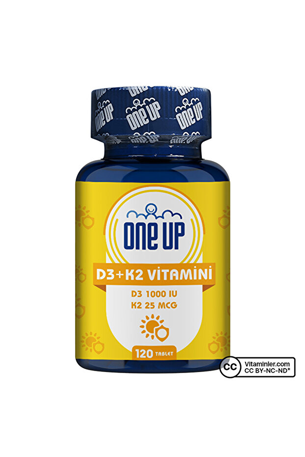 D3 + K2 Vitamini 120 Tablet - AROMASIZ - 1