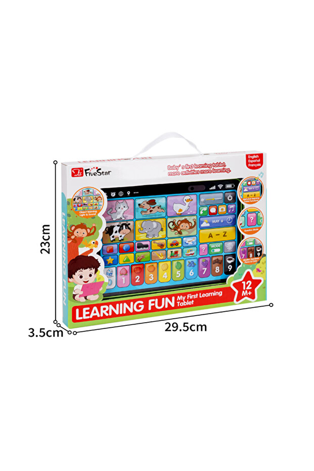 Multifunctional Learning Tablet for Kids, Interactive Reading Pad Machine - 7