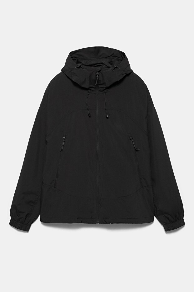 Kapüşonlu hafif yağmurluk - 7
