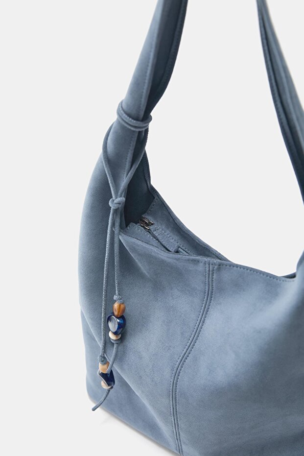 Süslü tote çanta - 5