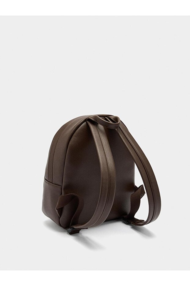 Kadın Charm'lı Basic Sırt Çantası - 3