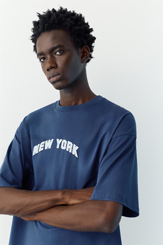 Şehir baskılı t-shirt - 2