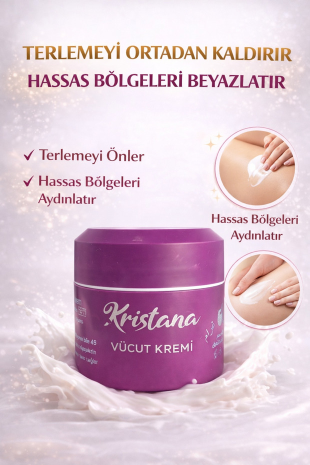 Kristana Intensive Moisturizing Body Cream – Sensitive Area Care Cream
