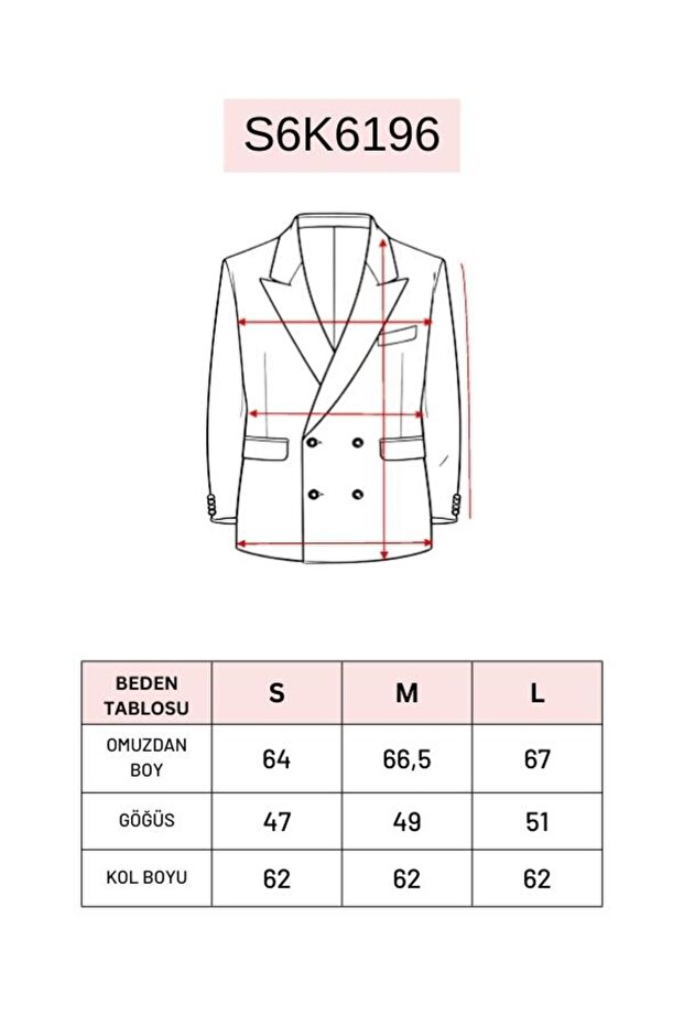 سترة عادية بزر واحد 6196 - 8