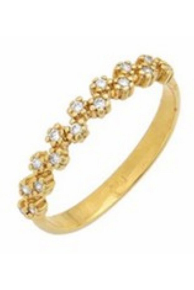 18K Gold Plated Sterling Silver 925 Ring for Women