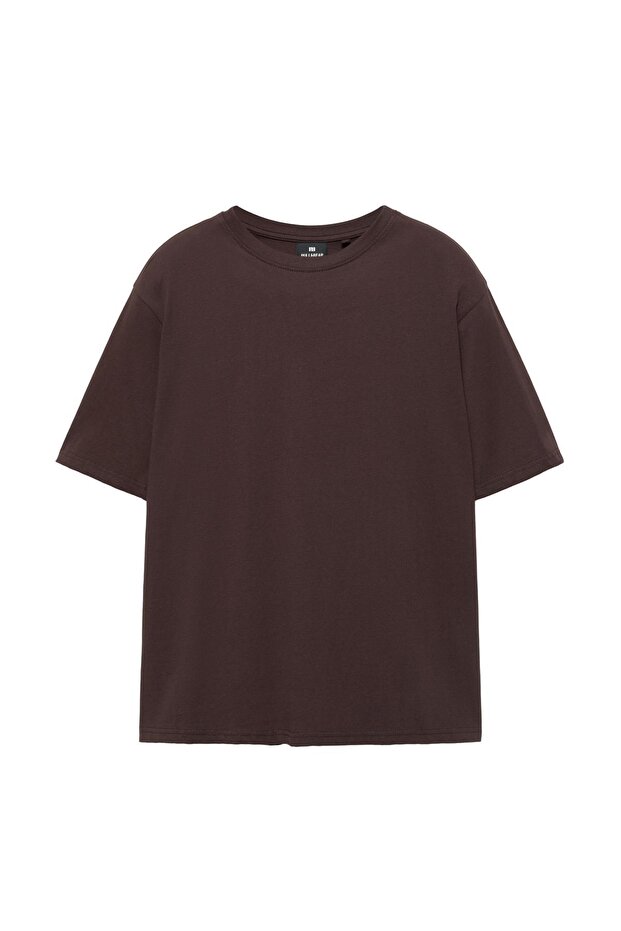 Basic kısa kollu pamuklu tişört - 2