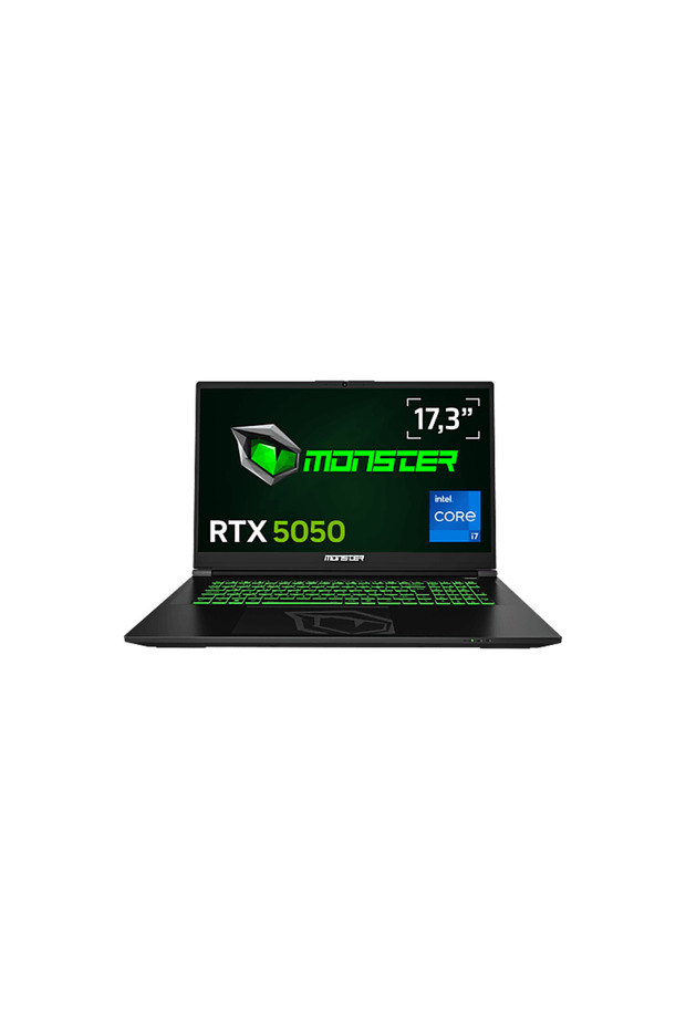 Abra A7 V16.2.1/Intel Core i7 13700HX/16GB RAM/1TB SSD/RTX 5050/17.3" FHD 144Hz/W11 Laptop - 1