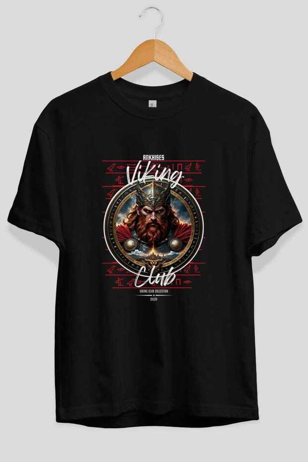 Thor 2 Front Printed Black Oversize T-Shirt Men Women Cotton Crew Neck T-Shirt