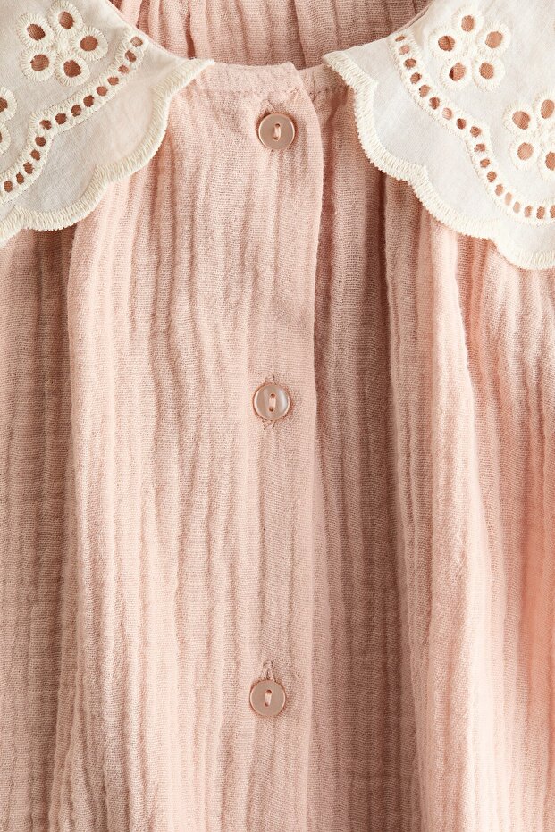 Pamuklu Muslin Tulum - 2