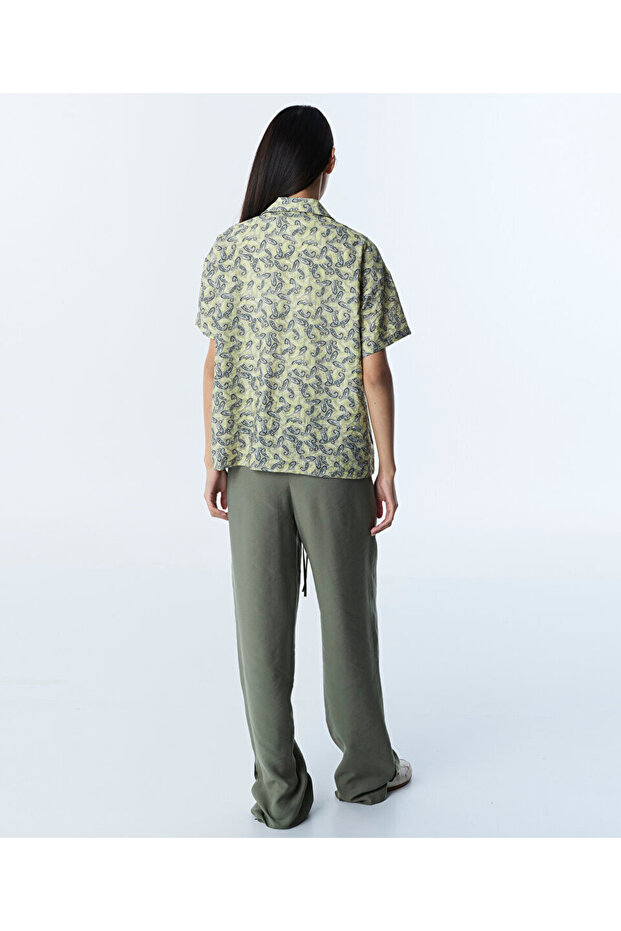 PAYET İŞLEMELİ GÖMLEK - 6