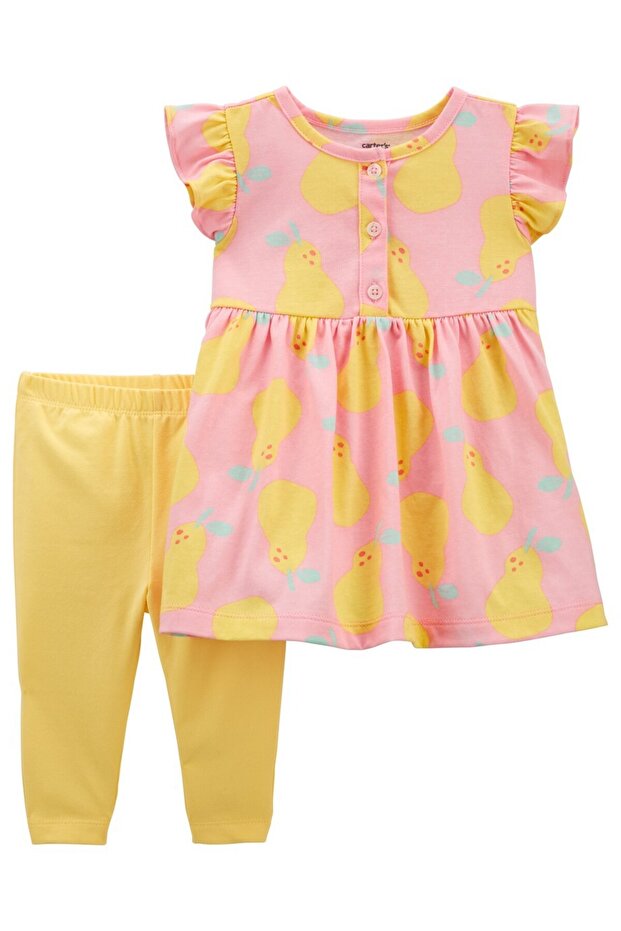 Kız Bebek Elbise Set - 1