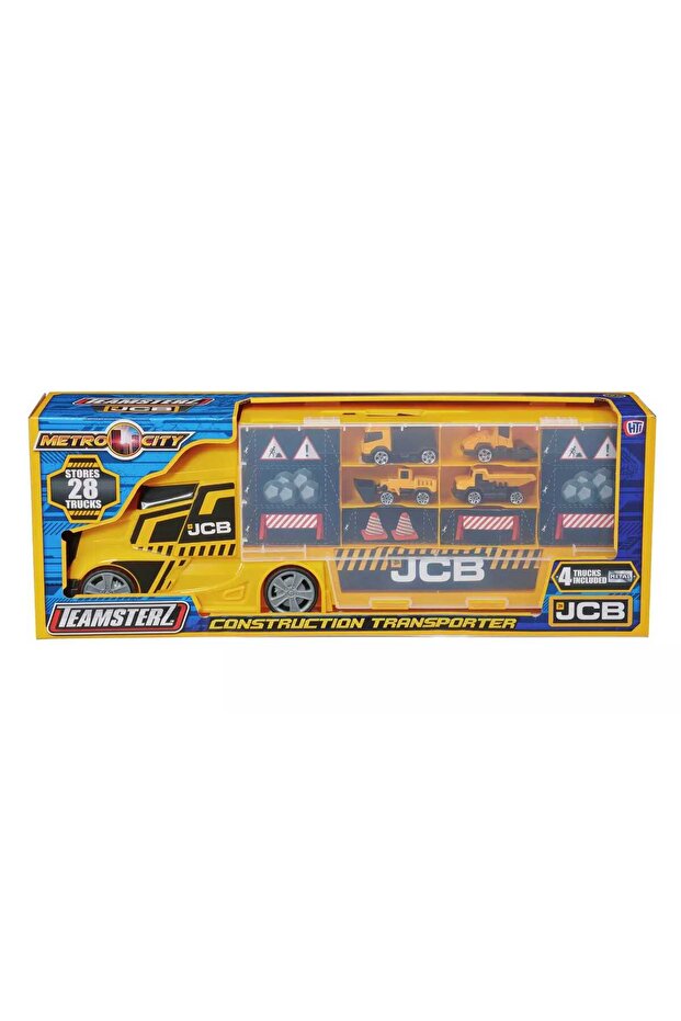 JCB Medium Construction Car Transporter Truck