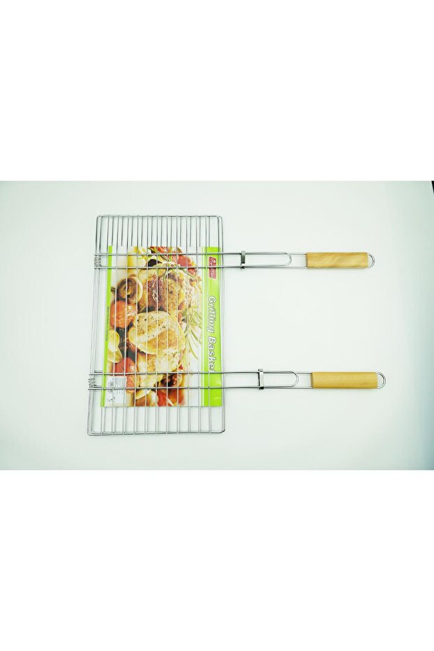 Rectangular Hand Grill Basket - 3
