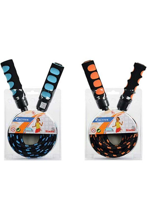 Be Active Jumping Rope With Soft Handle, Assorted
