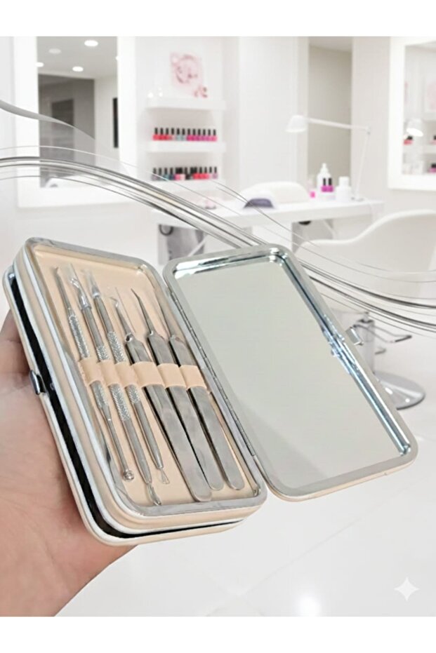 Professional Nail Care Set - 22 Piece Manicure and Pedicure Set, with Mirror, Carrying Case