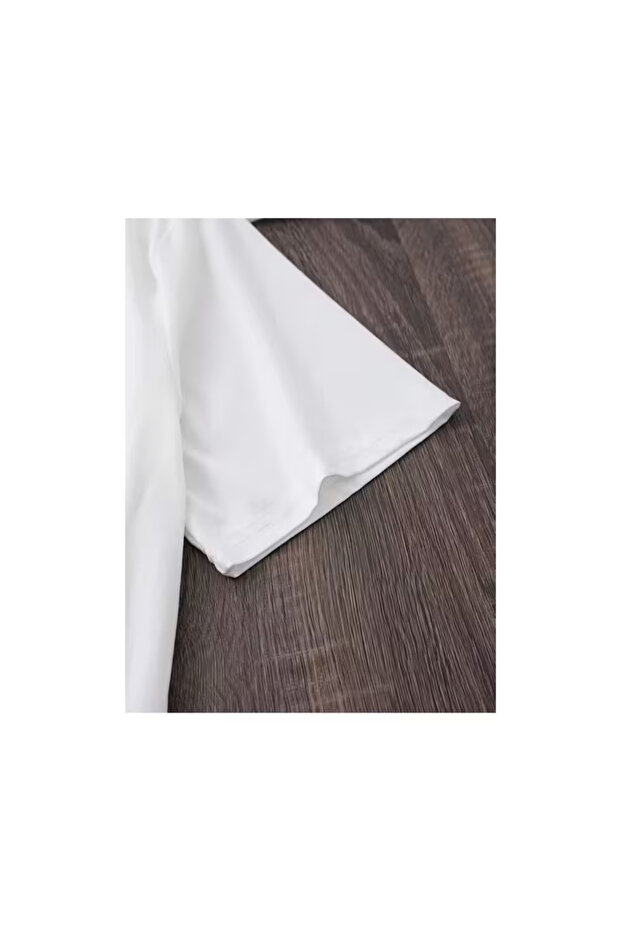 تي شيرت أساسي مطبوع - 4