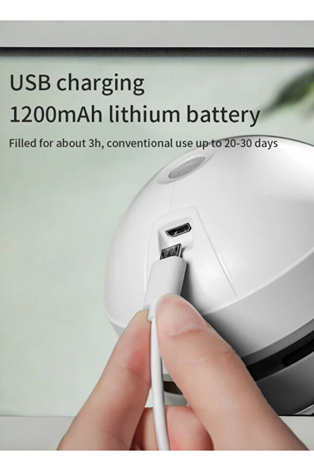 مكنسة كهربائية صغيرة للمكتب طراز M19 | قابل لإعادة الشحن عبر USB لإزالة الغبار والبقايا من المكاتب ومساحات العمل