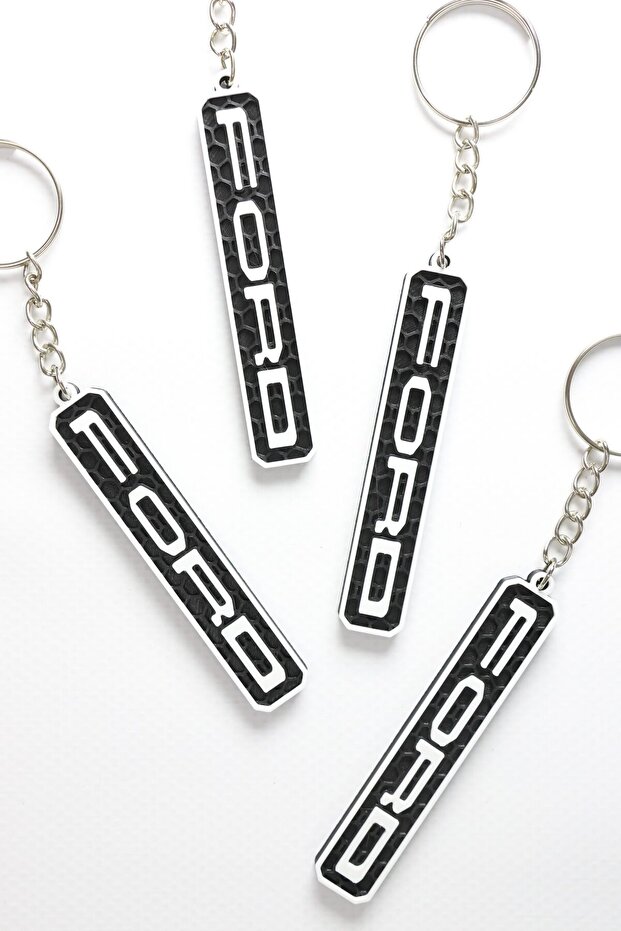 2 Pieces - Ford Car Keychain V3