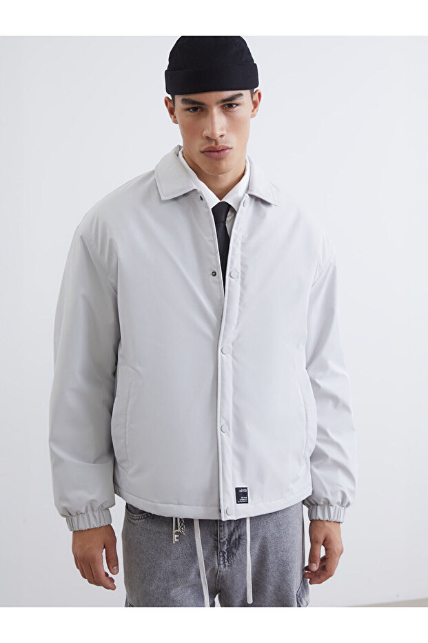 Comfortable Fit Men's Shirt Jacket