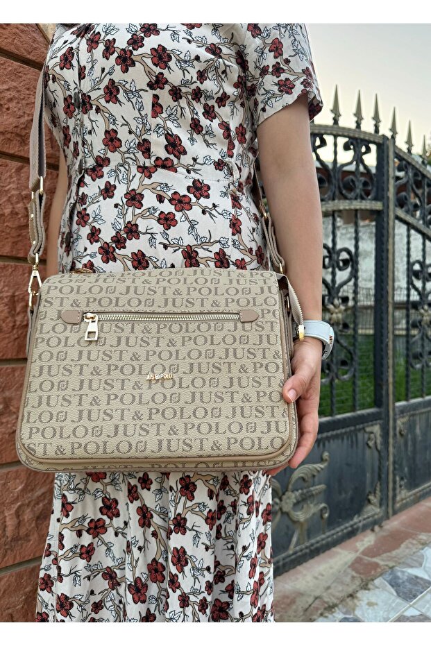 Women's Stone Hand and Shoulder Bag Large Luggage Size 6011mh